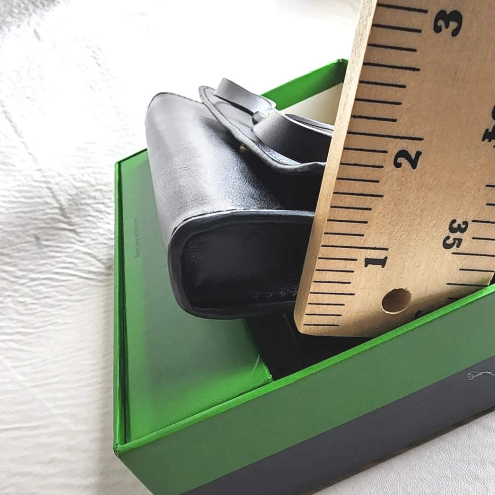 Kate Spade Adjustable Belt Bag Black Genuine Leather Bow Front Size S/M NEW